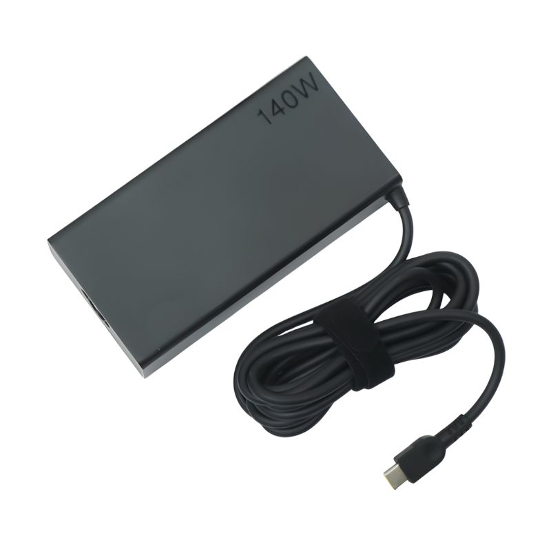 Blexter Cargador Específico "UNIVERSAL" (Gaming/ Workstation) USB-C 140W/ 20V / 7A para Lenovo, HP, Asus, MSI… Negro