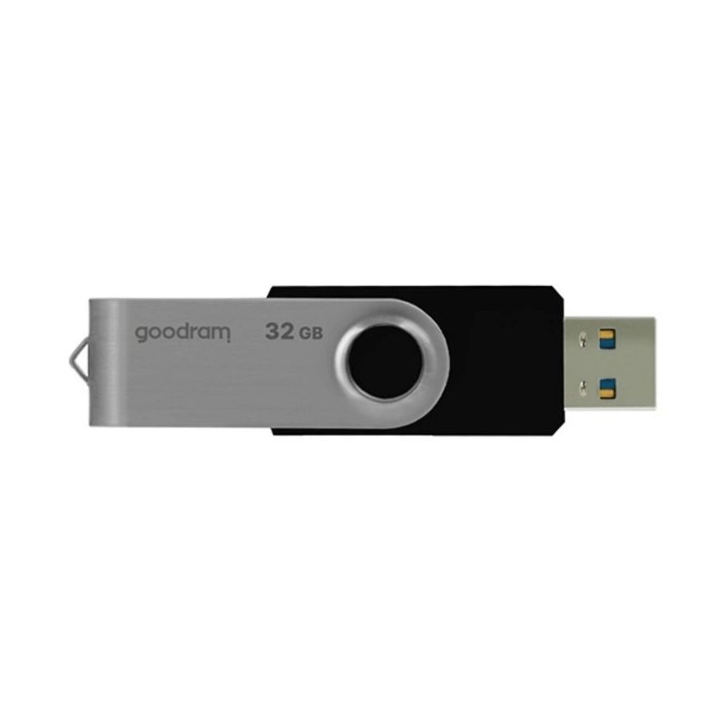 GOODRAM Pendrive 32GB UTS3 BLACK USB 3.0 (apertura lateral) — imagen 2