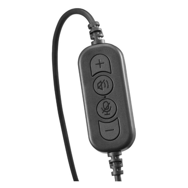 Hama Auriculares con micro USB  "piel"- acolchado Negro (HS- USB300 V2) — imagen 2
