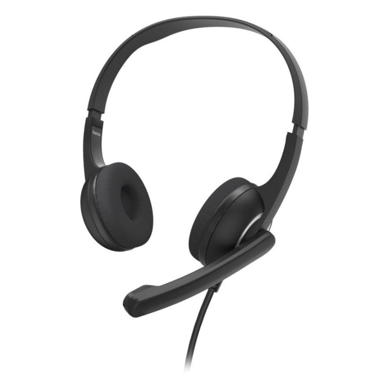 Hama Auriculares Diadema con Micrófono - 2 salidas Jack 3,5mm Negro (HS-P150 V2) — imagen 2