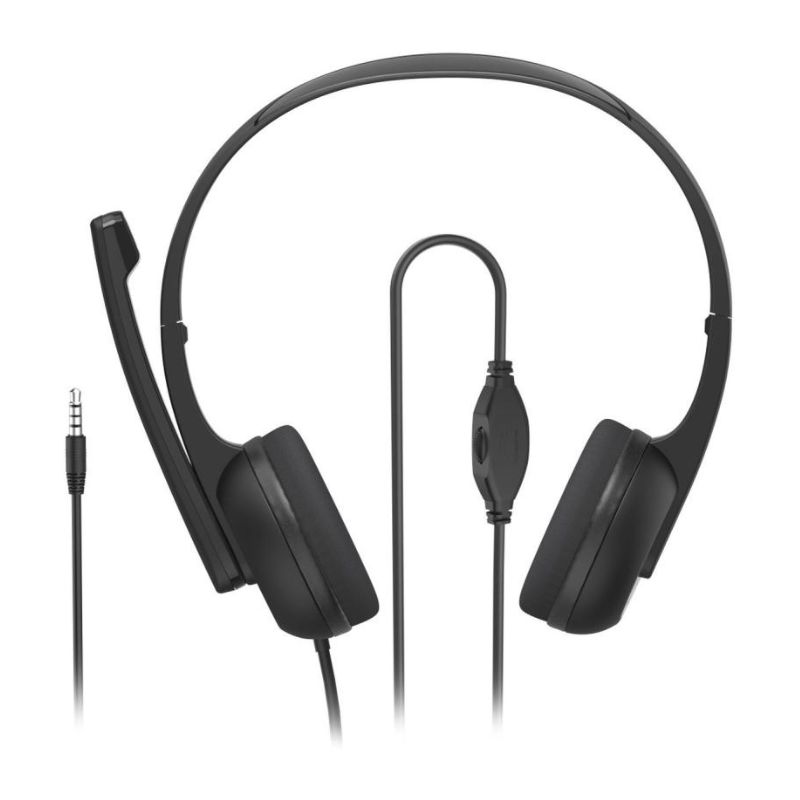 Hama Auriculares Diadema con Micrófono - 2 salidas Jack 3,5mm Negro (HS-P150 V2)