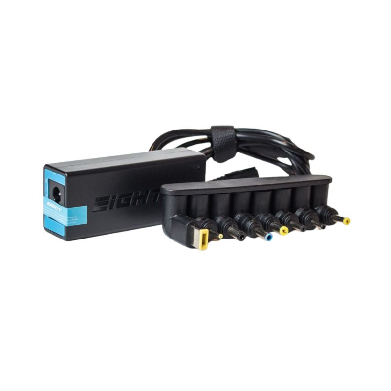 Eightt Cargador de Portátil Universal Automático 45W 8 conectores