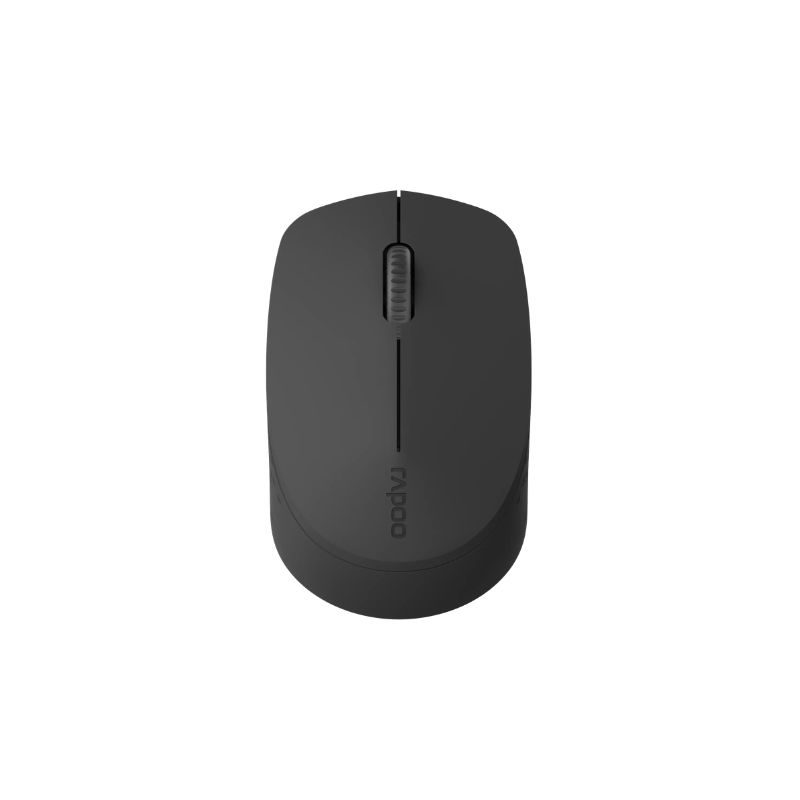 Rapoo M100 Ratón Multimodo (Bluetooth y 2.4 Ghz) 1000 DPI Gris Oscuro