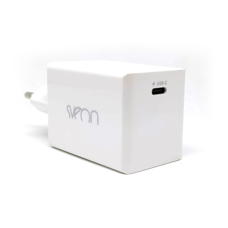 Sveon Cargador Automático GaN (Nitruro de Galio) para portátiles: Entrada USB Type C 60W/ USB Power Delivery