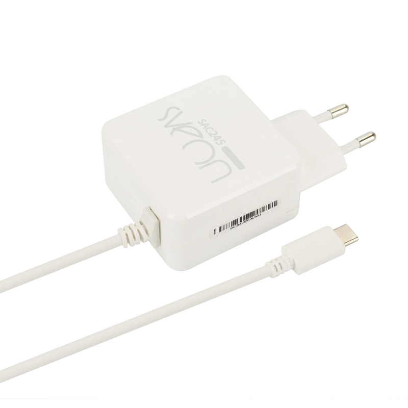 Sveon Cargador para Portátiles USB Type C 45W