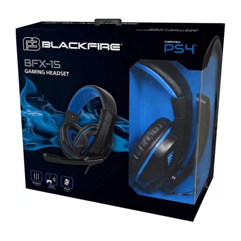 Blackfire Auriculares Sony PS5 (compatible PS4) BFX-15 Negro
