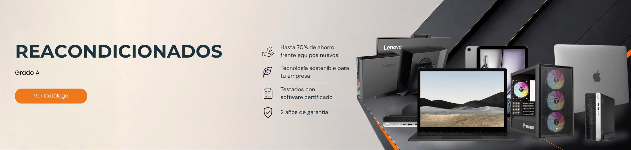 Portátiles empresariales reacondicionados